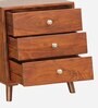 Budapest Solid Wood Bedside Table in Scratch Resistant Honey Oak Finish With Drawers Budapest Solid Wood Bedside Table in Scratch Resistant Honey Oak Finish With Drawers