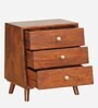 Budapest Solid Wood Bedside Table in Scratch Resistant Honey Oak Finish With Drawers Budapest Solid Wood Bedside Table in Scratch Resistant Honey Oak Finish With Drawers