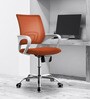 Cleo Ergonomic Chair in Orange Colour