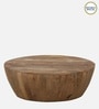 Clichy Solid Wood Coffee Table In Natural Finish