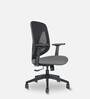 Cliff High Back Ergonomic Chair in Black & Grey Colour
