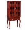 Clifford Sheesham Wood Book Case in Honey Oak Finish