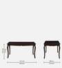Clifford Sheesham Wood 6 Seater Dining Set In Scratch Resistant Provincial Teak Finish