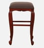 Clifford Sheesham Wood Bar Stool In Honey Oak Finish