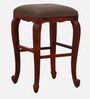 Clifford Sheesham Wood Bar Stool In Honey Oak Finish