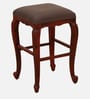 Clifford Sheesham Wood Bar Stool In Honey Oak Finish