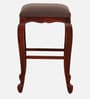 Clifford Sheesham Wood Bar Stool In Honey Oak Finish