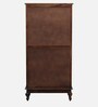 Clifford Sheesham Wood Book Shelf In Scratch Resistant Provincial Teak Finish