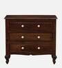 Clifford Sheesham Wood Chest Of Drawers In Scratch Resistant Provincial Teak Finish