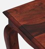 Clifford Sheesham Wood Nest Of Tables In Scratch Resistant Honey Oak Finish