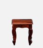 Clifford Sheesham Wood Nest Of Tables In Scratch Resistant Honey Oak Finish