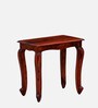 Clifford Sheesham Wood Nest Of Tables In Scratch Resistant Honey Oak Finish