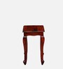 Clifford Sheesham Wood Nest Of Tables In Scratch Resistant Honey Oak Finish