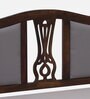 Clifford Sheesham Wood Queen Size Bed In Scratch Resistant Provincial Teak Finish