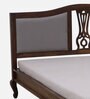 Clifford Sheesham Wood Queen Size Bed In Scratch Resistant Provincial Teak Finish