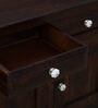 Clifford Sheesham Wood Sideboard In Scratch Resistant Provincial Teak Finish