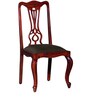 Clifford Sheesham Wood Dining Chair (Set of 2) in Honey Oak Finish