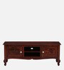 Clifford Solid Wood TV Console for TVs up to 50" In Scratch Resistant Honey Oak Finish