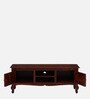 Clifford Solid Wood TV Console for TVs up to 50" In Scratch Resistant Honey Oak Finish