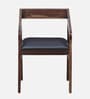 Clint Sheesham Wood Arm Chair In Provincial Teak Finish