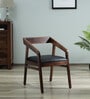 Clint Sheesham Wood Arm Chair In Provincial Teak Finish