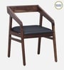 Clint Sheesham Wood Arm Chair In Provincial Teak Finish