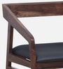 Clint Sheesham Wood Arm Chair In Provincial Teak Finish