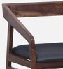 Clint Sheesham Wood Arm Chair In Provincial Teak Finish