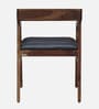 Clint Sheesham Wood Arm Chair In Provincial Teak Finish