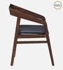 Clint Sheesham Wood Arm Chair In Provincial Teak Finish