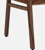 Clint Sheesham Wood Arm Chair In Rustic Teak Finish