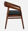 Clint Sheesham Wood Arm Chair In Rustic Teak Finish