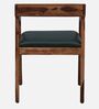 Clint Sheesham Wood Arm Chair In Rustic Teak Finish