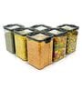 Clip And Lock 1800Ml  Transparent Plastic Airtight Food Storage Containers