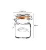 Clip Top Spice Jar 0.5 Litre 