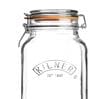 Clip Top Square Jar 1.5 Litre