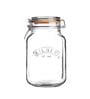 Clip Top Square Jar 1.5 Litre