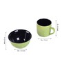 Clory Multicolour Ceramic (Set of 6) Coffee Mug