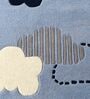 Multicolor Abstract Wool 3 ft x 5 ft Kids Carpet