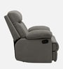 Cloud 1 Seater Manual Recliner Sofa In Grey Color