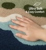 Cloud Aqua Microfiber 16x24 Inches Super Soft Bath Mat