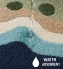 Cloud Aqua Microfiber 16x24 Inches Super Soft Bath Mat
