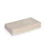 Cloud Dancer 100% Organic Cotton Solid 550 GSM Hand Towels Pack of 2
