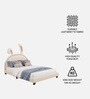 Cloud Hopper Kids Twin Bed In White Colour