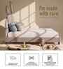 Cloud Hopper Leatherette Kids Twin Bed With Box Storage In Grey Colour