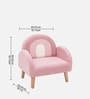 Cloud Kids Kids Sofa In Blush Pink Colour