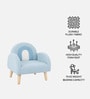 Cloud Kids Kids Sofa In Sky Blue Colour