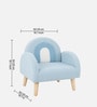 Cloud Kids Kids Sofa In Sky Blue Colour