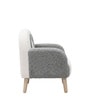 Cloud Kids Kids Sofa In White And Grey Colour