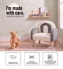 Cloud Kids Kids Sofa In White And Grey Colour